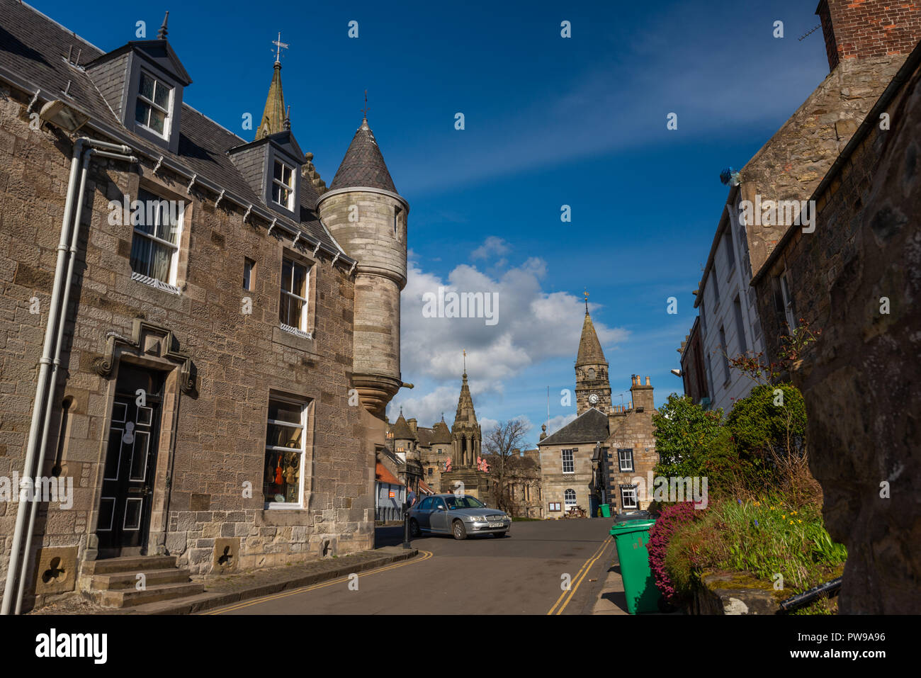 Falkland, Fife, Lomond Hills, Scotland, United Kingdom Stock Photo Alamy