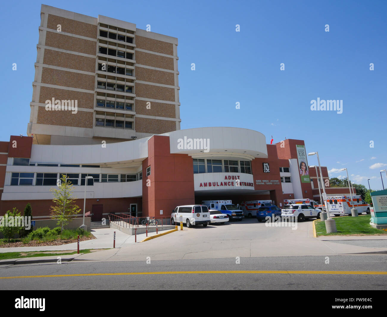 Denver Health Medical Center Hospital Stock Photo Alamy