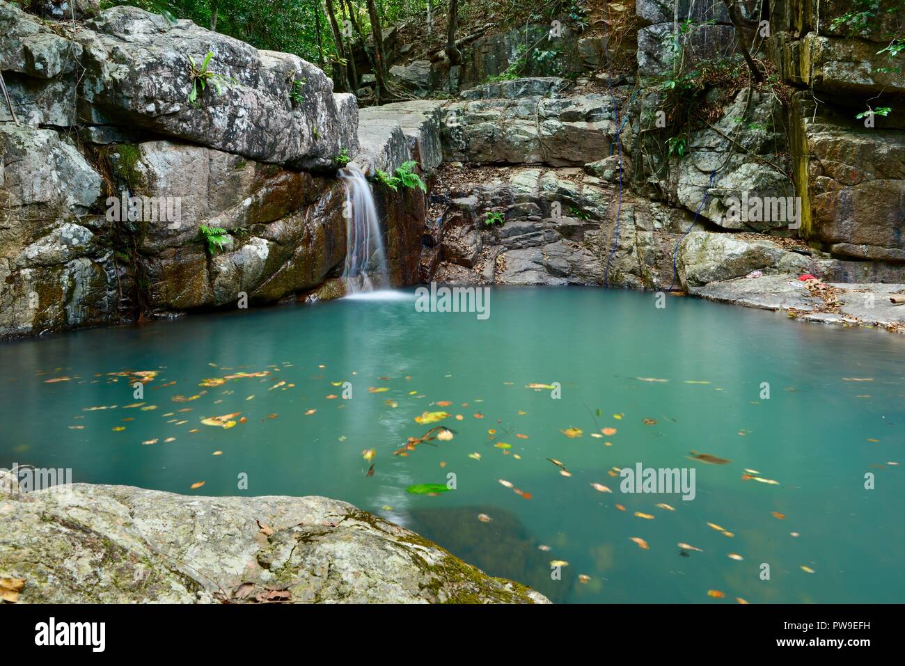 Rope falls in Paluma range national park, Queensland, Australia Stock