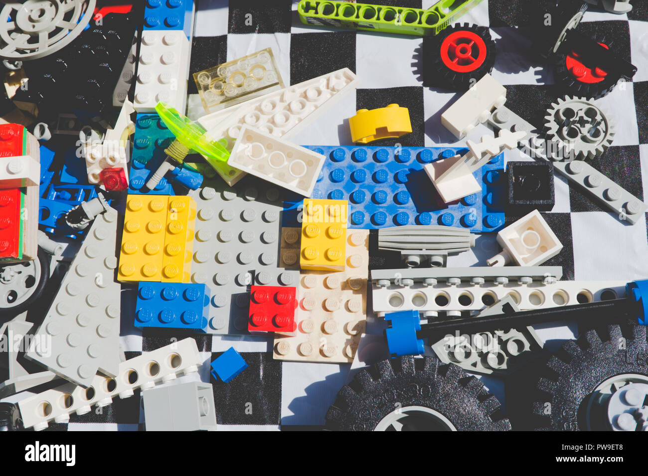 Legos Pile High Resolution Stock Photography and Images - Alamy