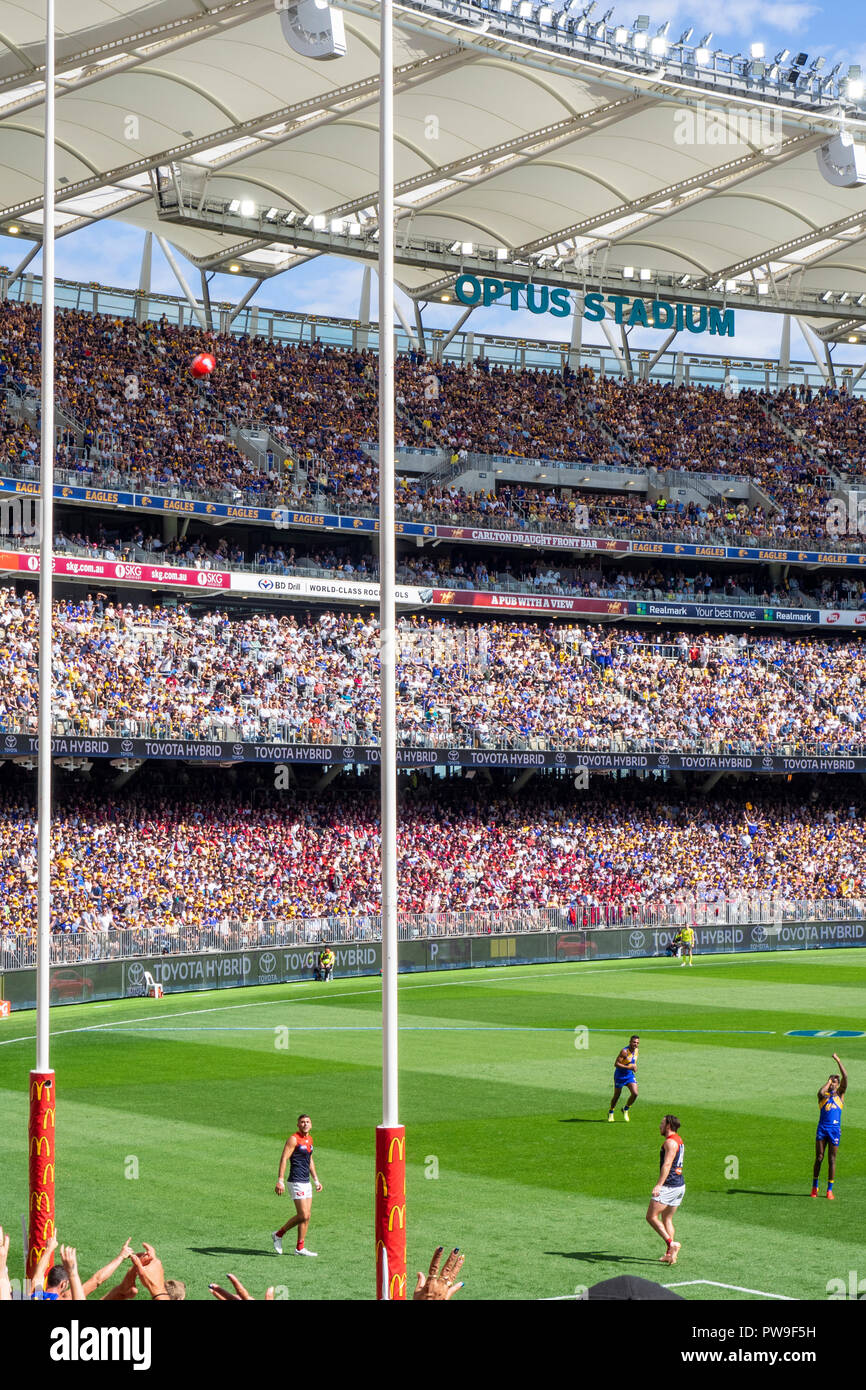 Optus Arena Optus stadium arena venue hi-res stock photography and images - Alamy