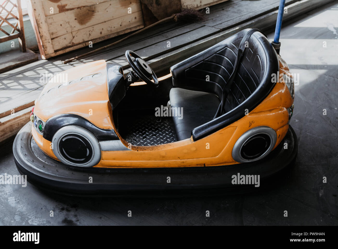 amusement park cars Stock Photo - Alamy