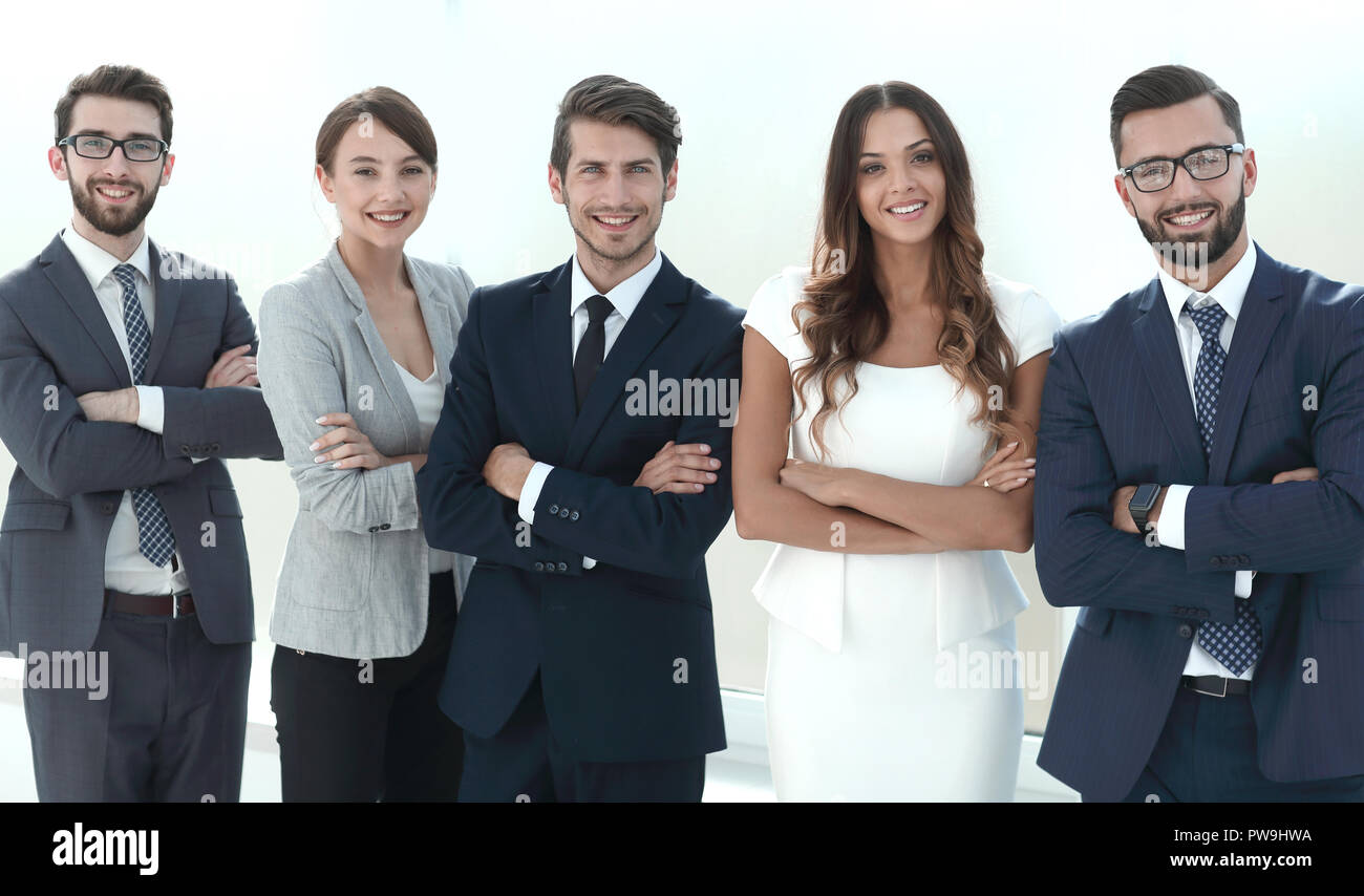 professional business team standing together in the office Stock Photo ...