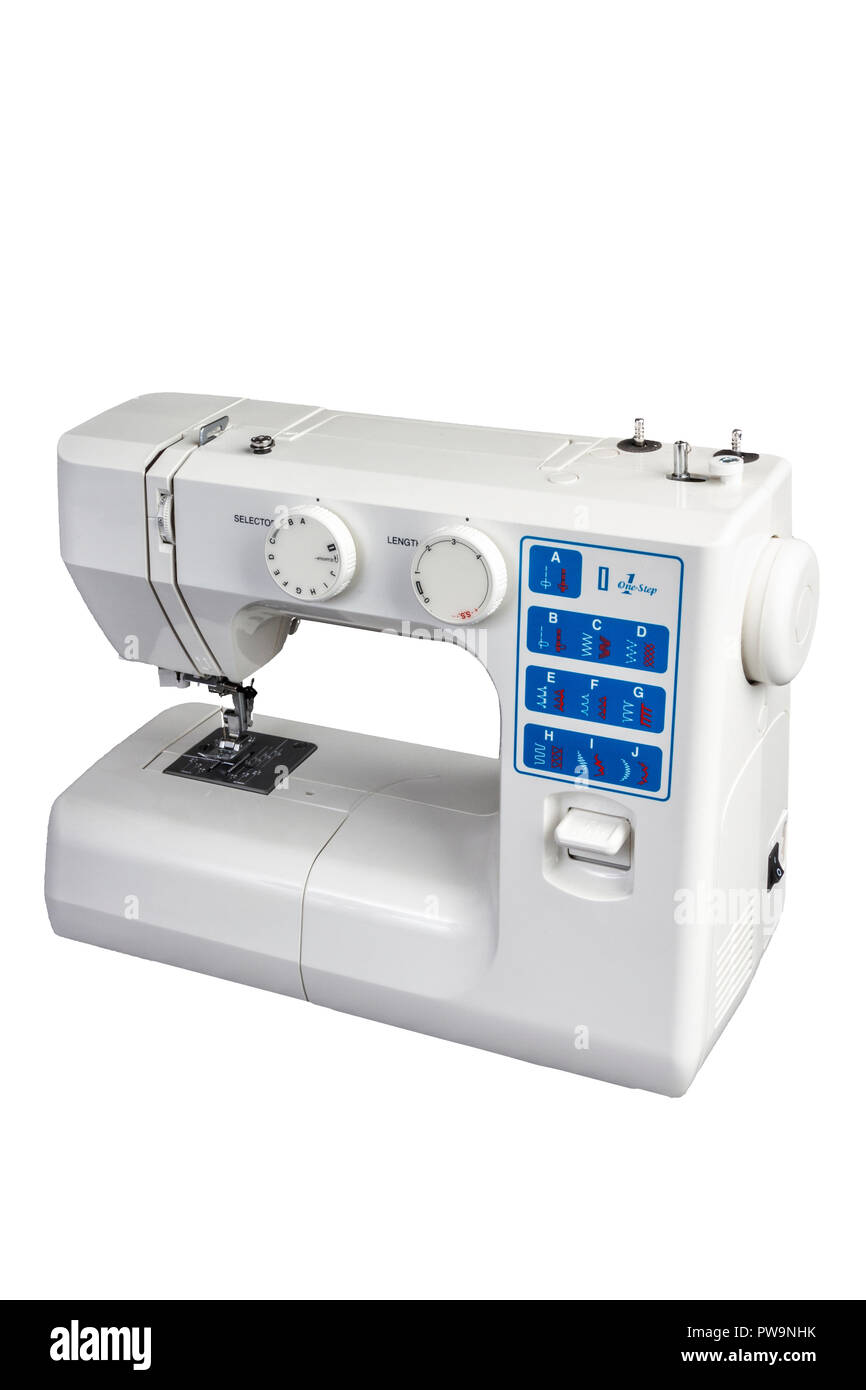 Electric sewing machine Stock Photo Alamy