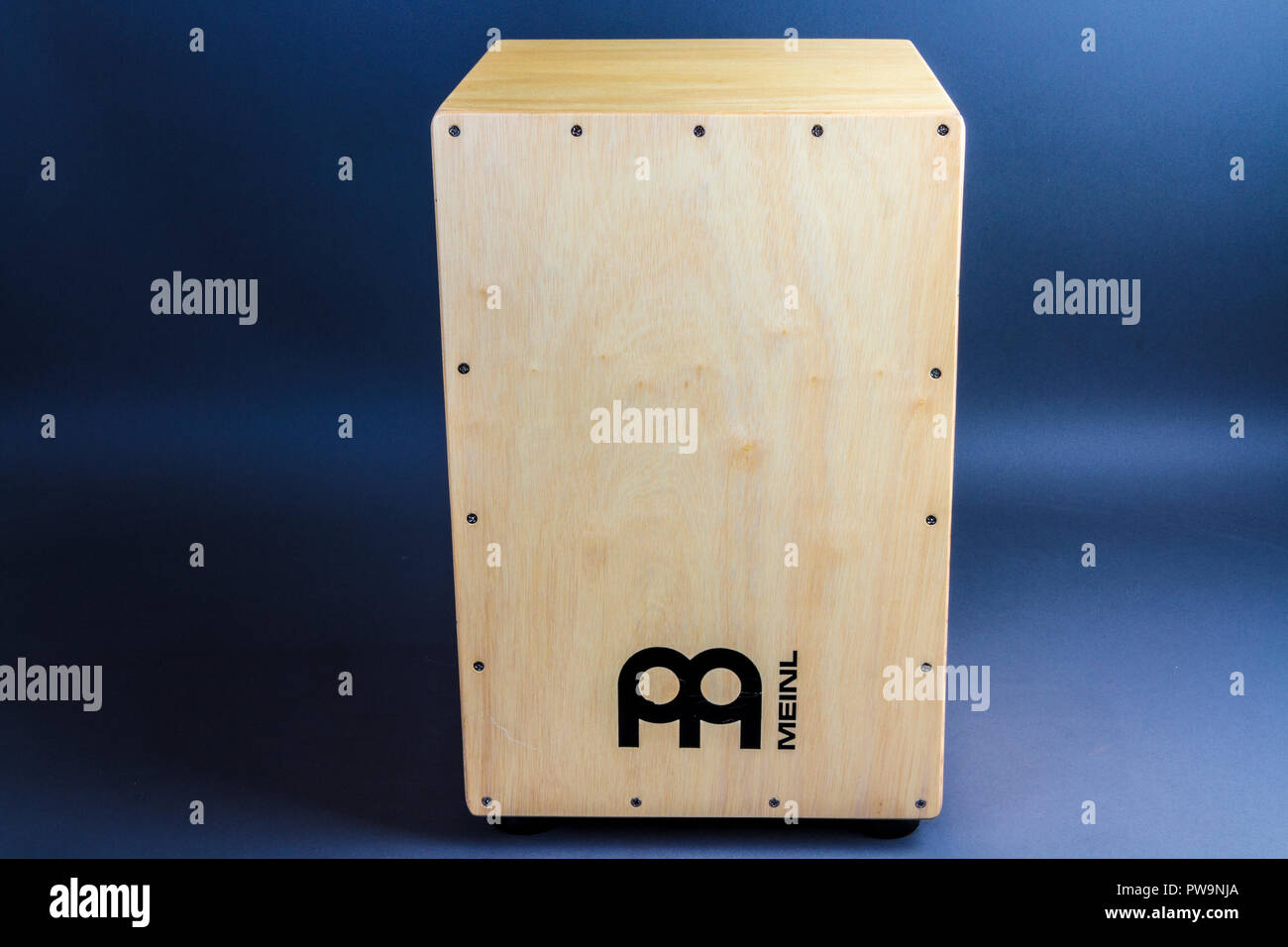 Cajon box drum Stock Photo Alamy