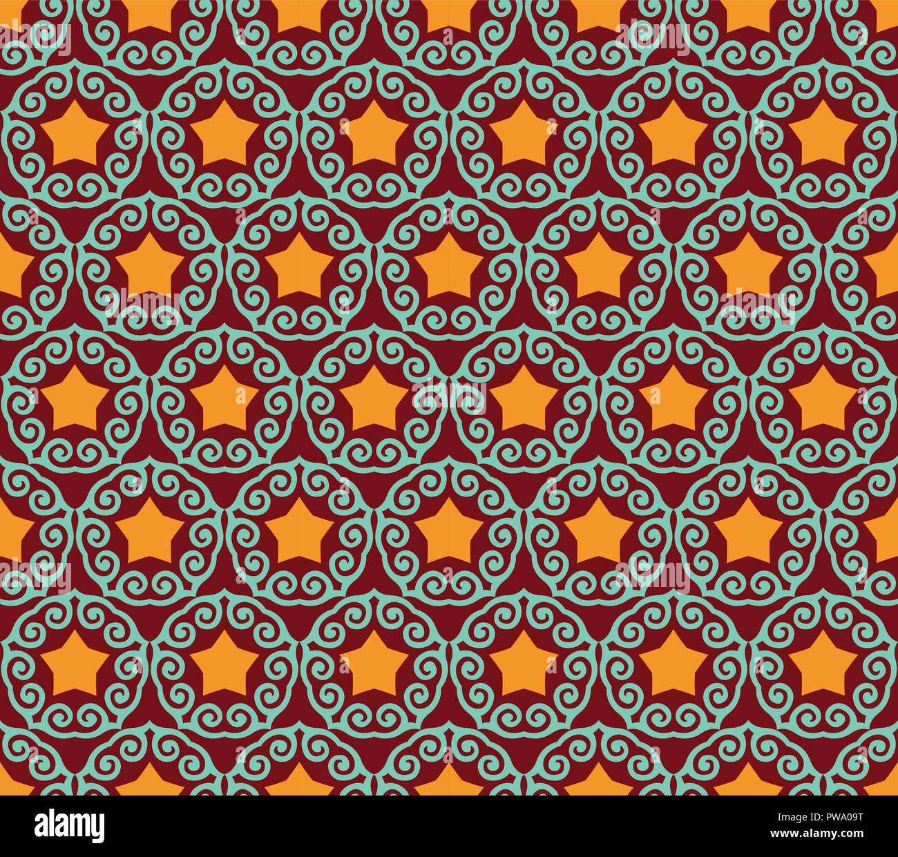 seamless ornament pattern vector illustration Stock Vector Image & Art ...