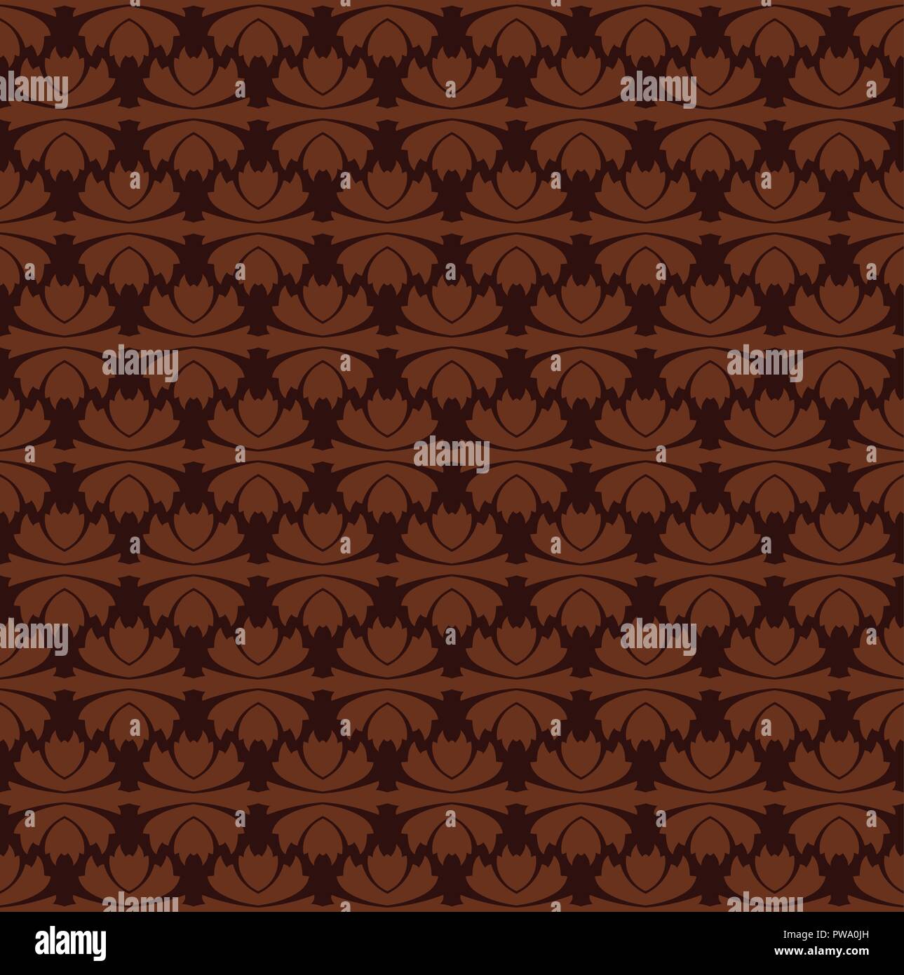 seamless floral ornament pattern vector illustration Stock Vector Image ...