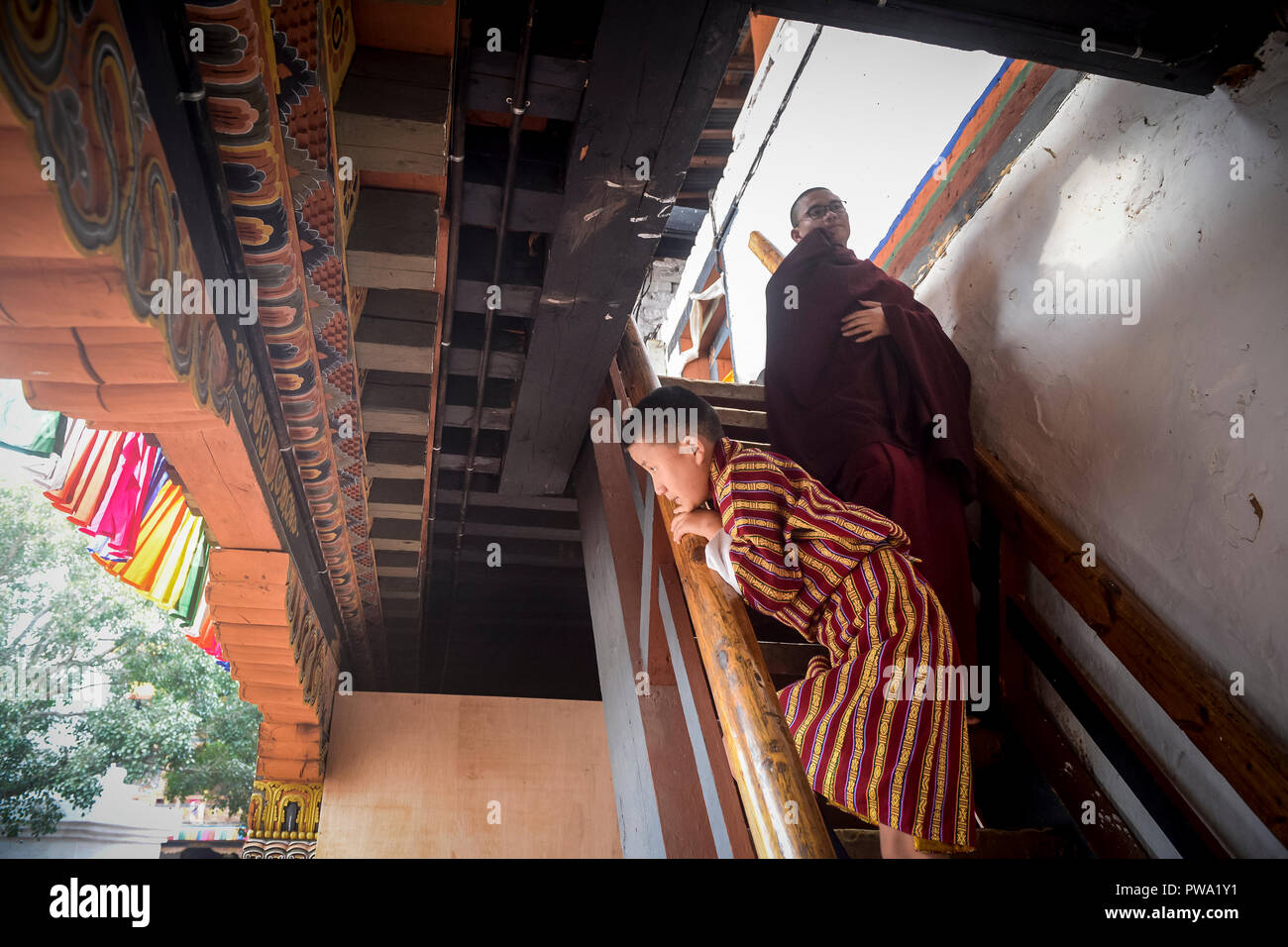 Punakha, Bhutan Stock Photo