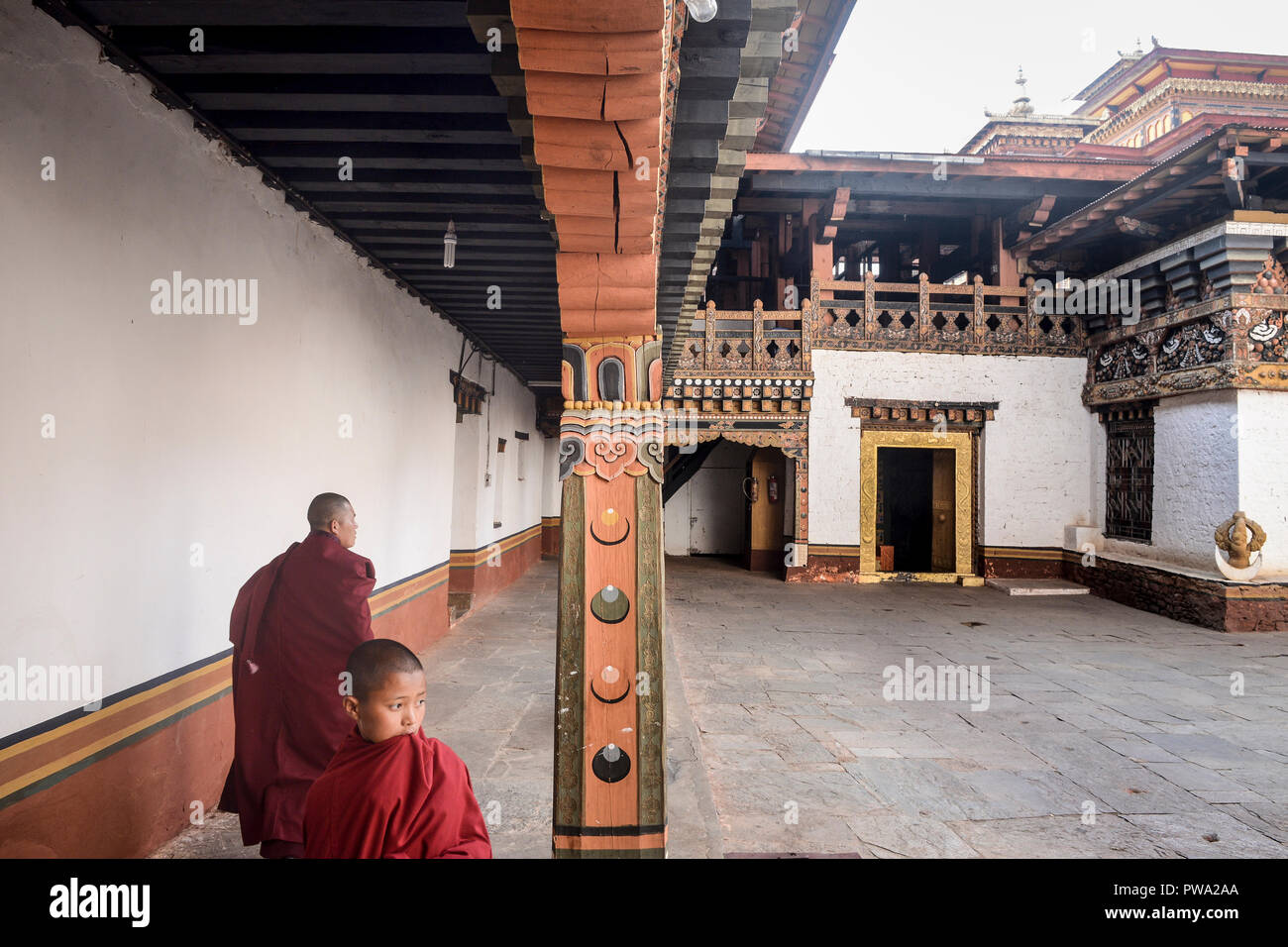 Punakha, Bhutan Stock Photo