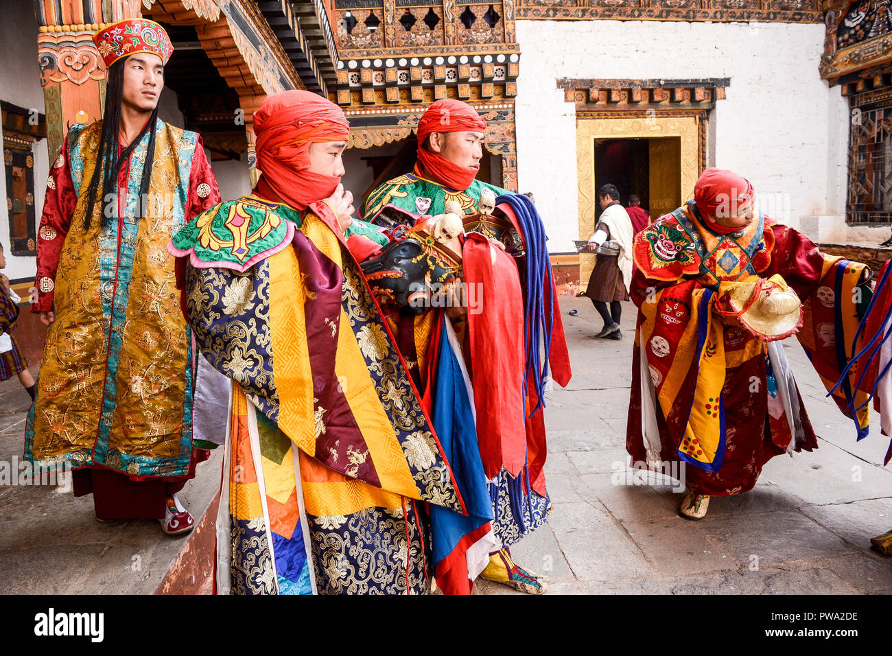 Punakha, Bhutan Stock Photo