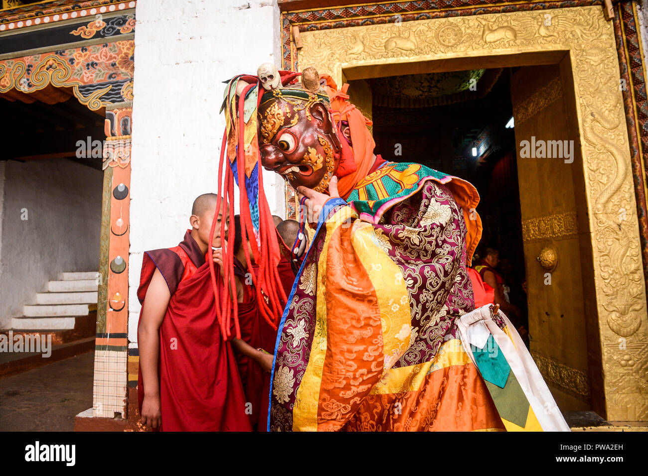 Punakha, Bhutan Stock Photo