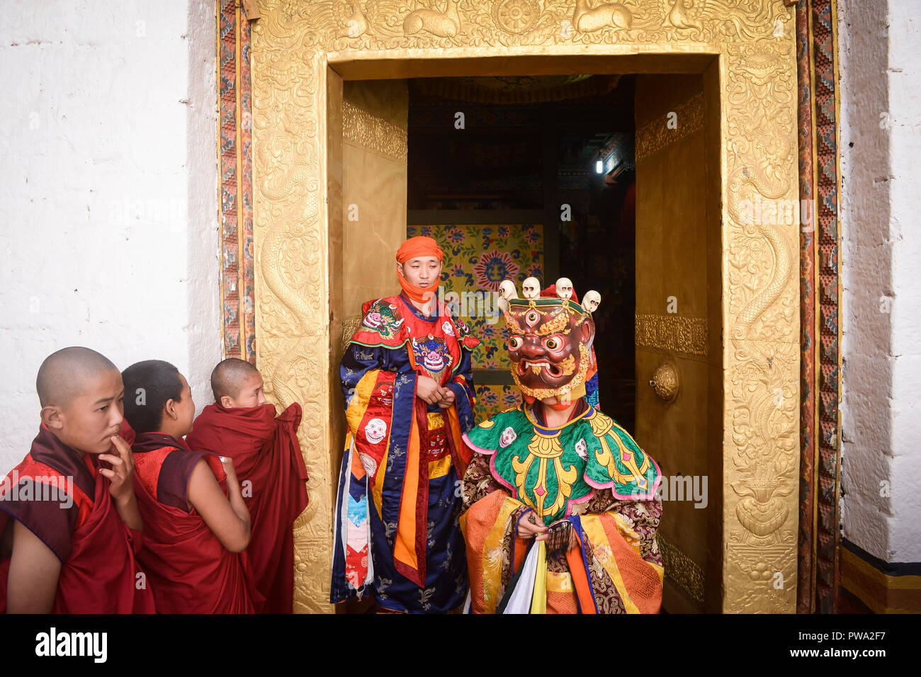 Punakha, Bhutan Stock Photo