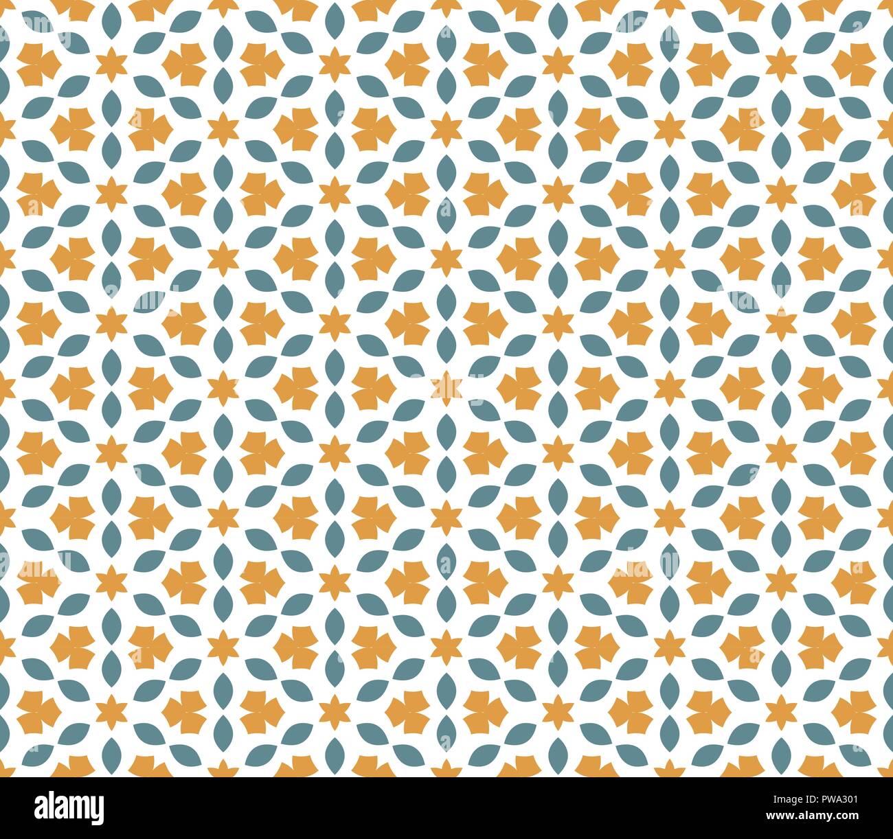Abstract seamless ornament pattern. Vector illustration Stock Vector ...