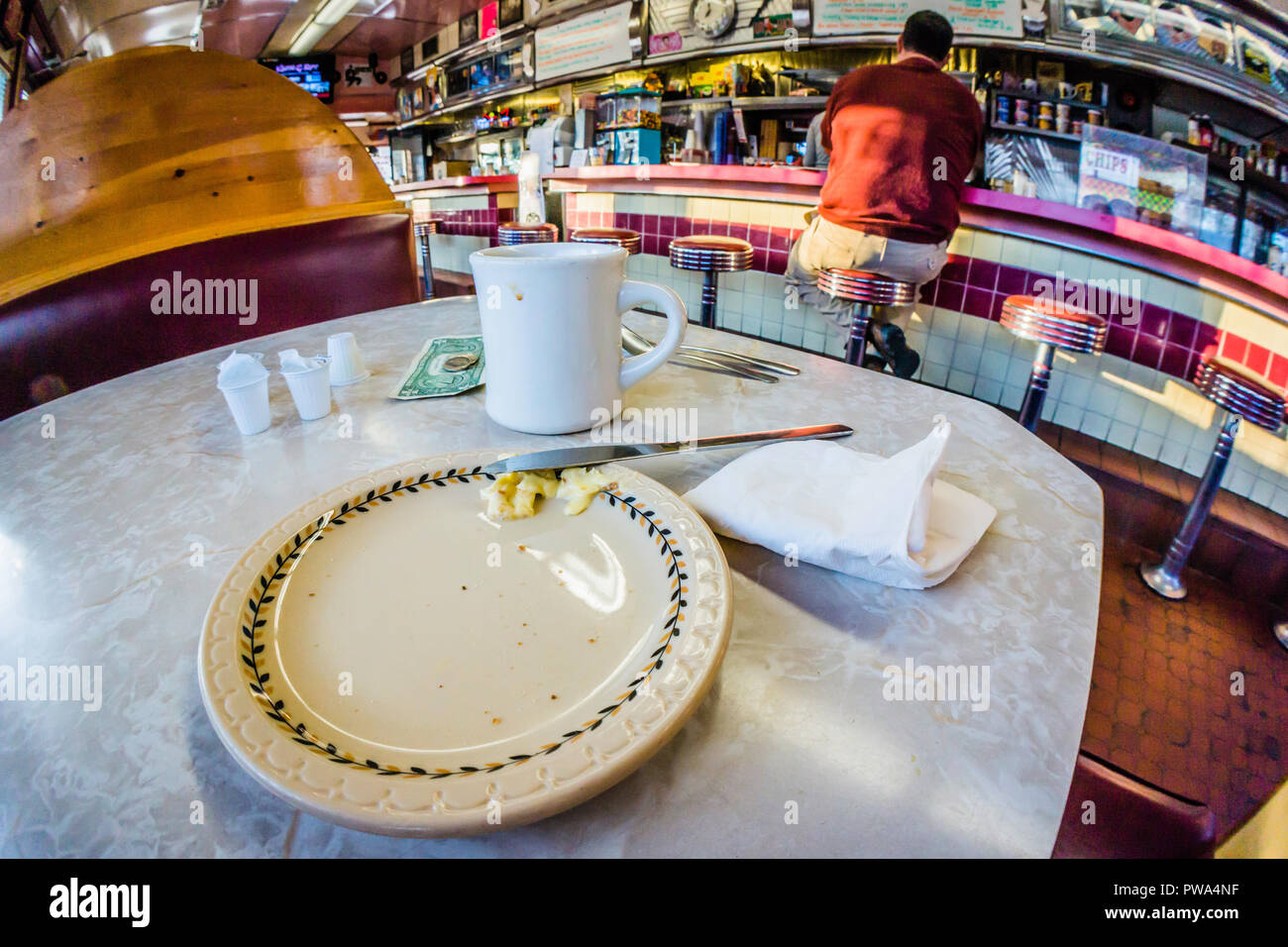 Charlie's Diner West Springfield, Massachusetts, USA Stock Photo Alamy