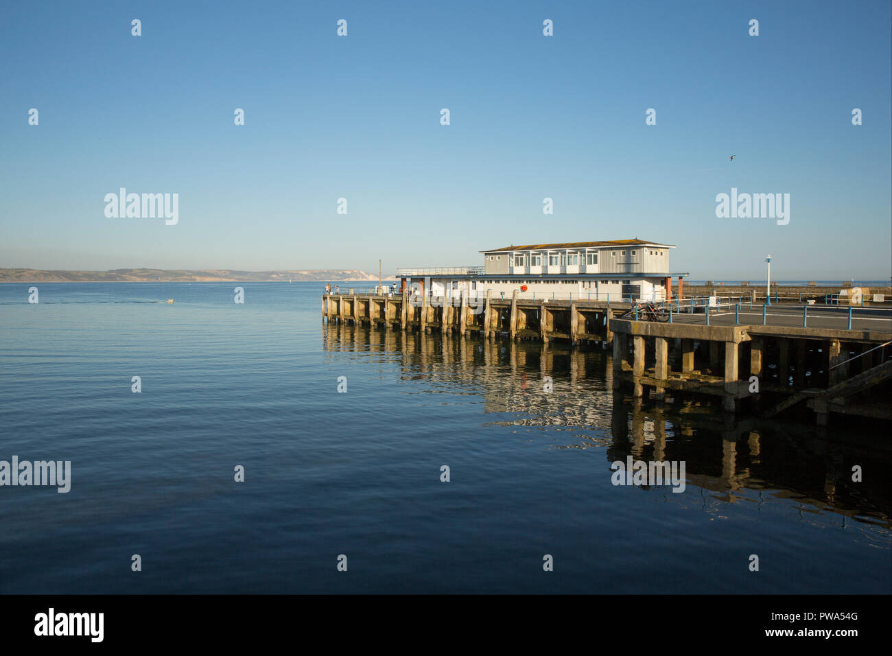 The Weymouth Pleasure Pier which is a popular destination for visitors