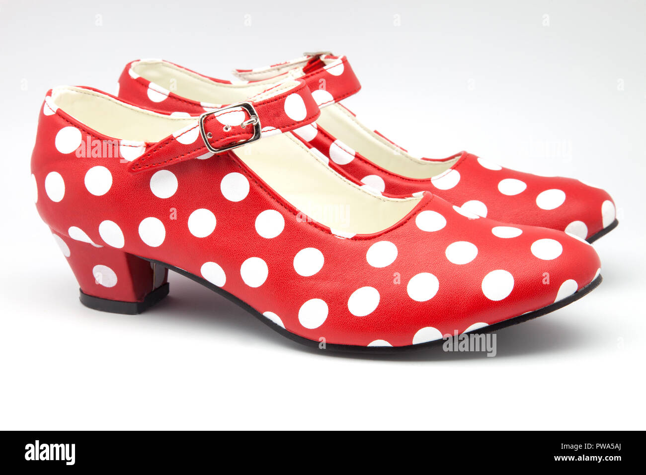 nice red shoes to dance Stock Photo - Alamy