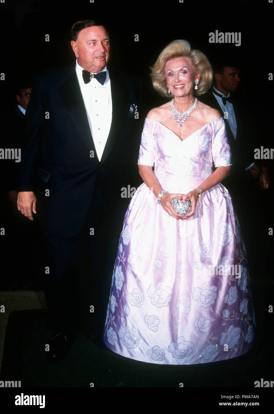 BEVERLY HILLS, CA OCTOBER 2 Marvin Davis and Barbara Davis attend Carousel Ball of Hope