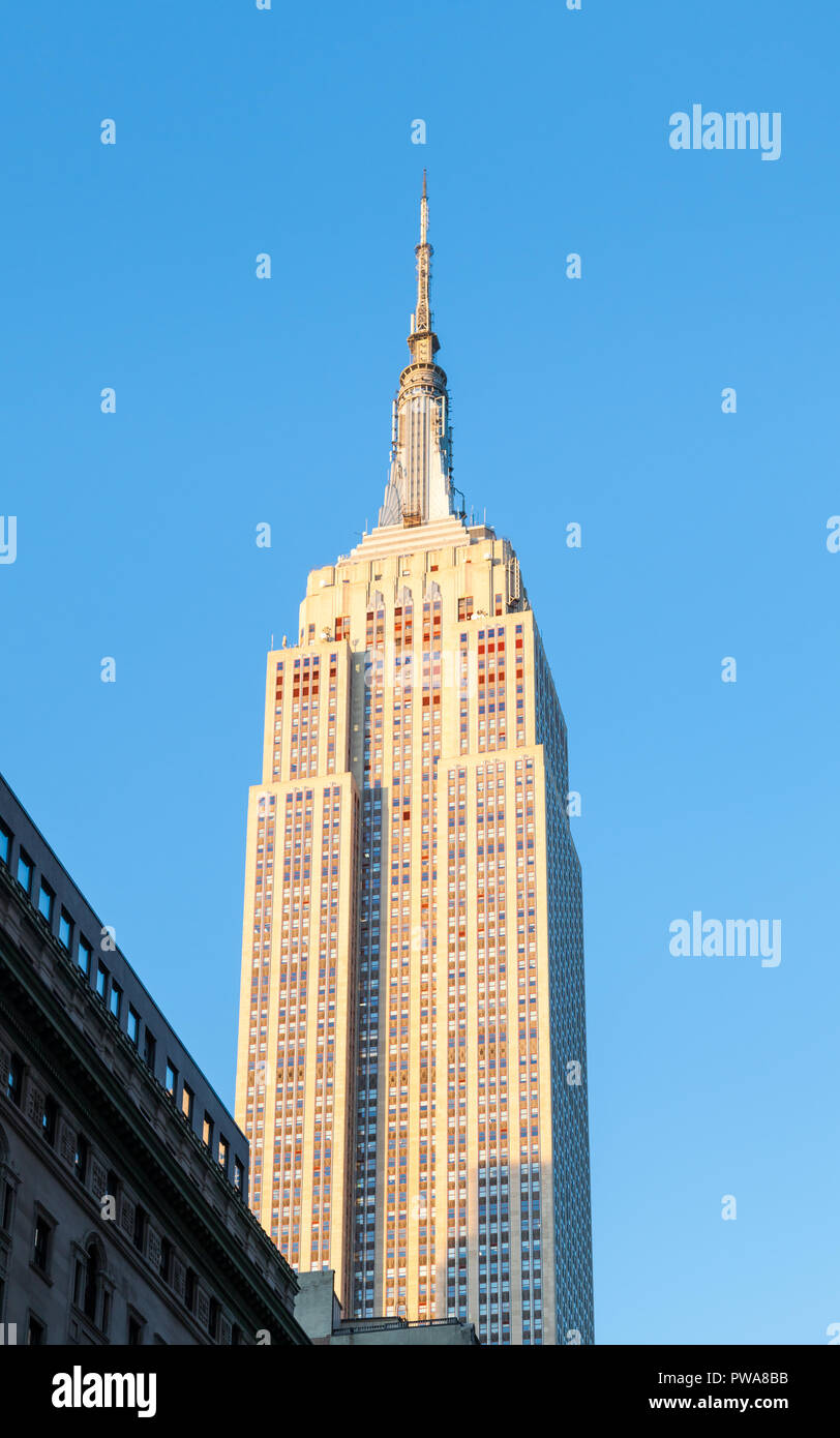 The Empire State Building Was The Worlds Tallest Structure At The Time Of  Its Construction In 1931 Stock Photo - Alamy