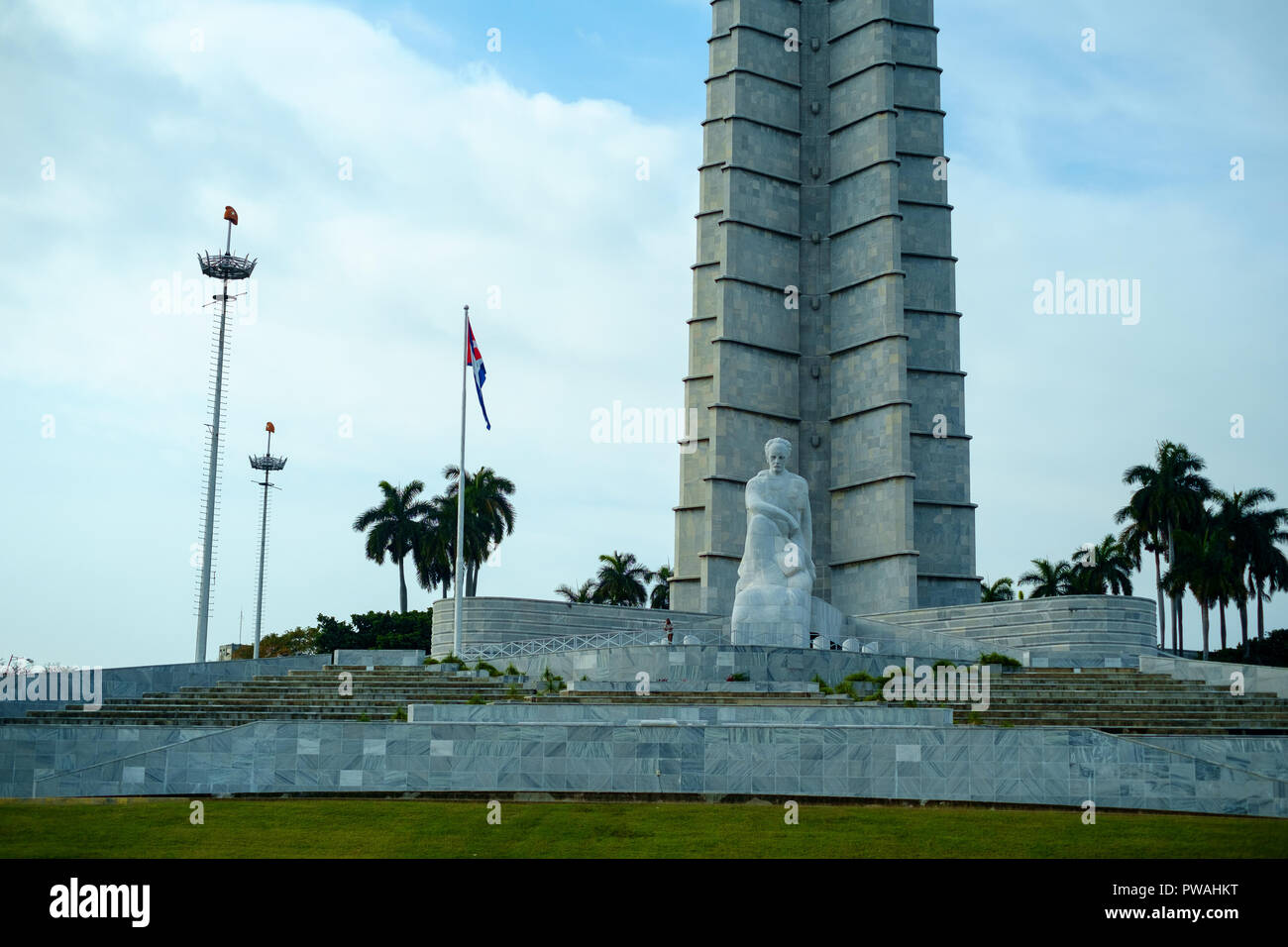 Jose Marti Memorial, Revolution Square, Havana, Cuba Stock Photo