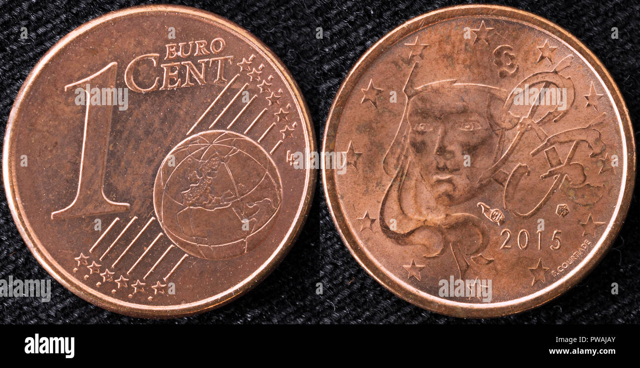 Deutschland 1 Cent 2015 D