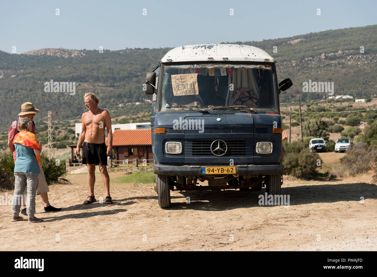 vintage mercedes camper