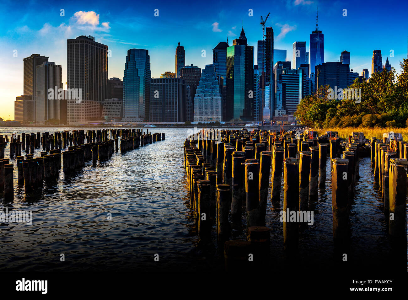 Brooklyn Bridge Park Stock Photo - Alamy