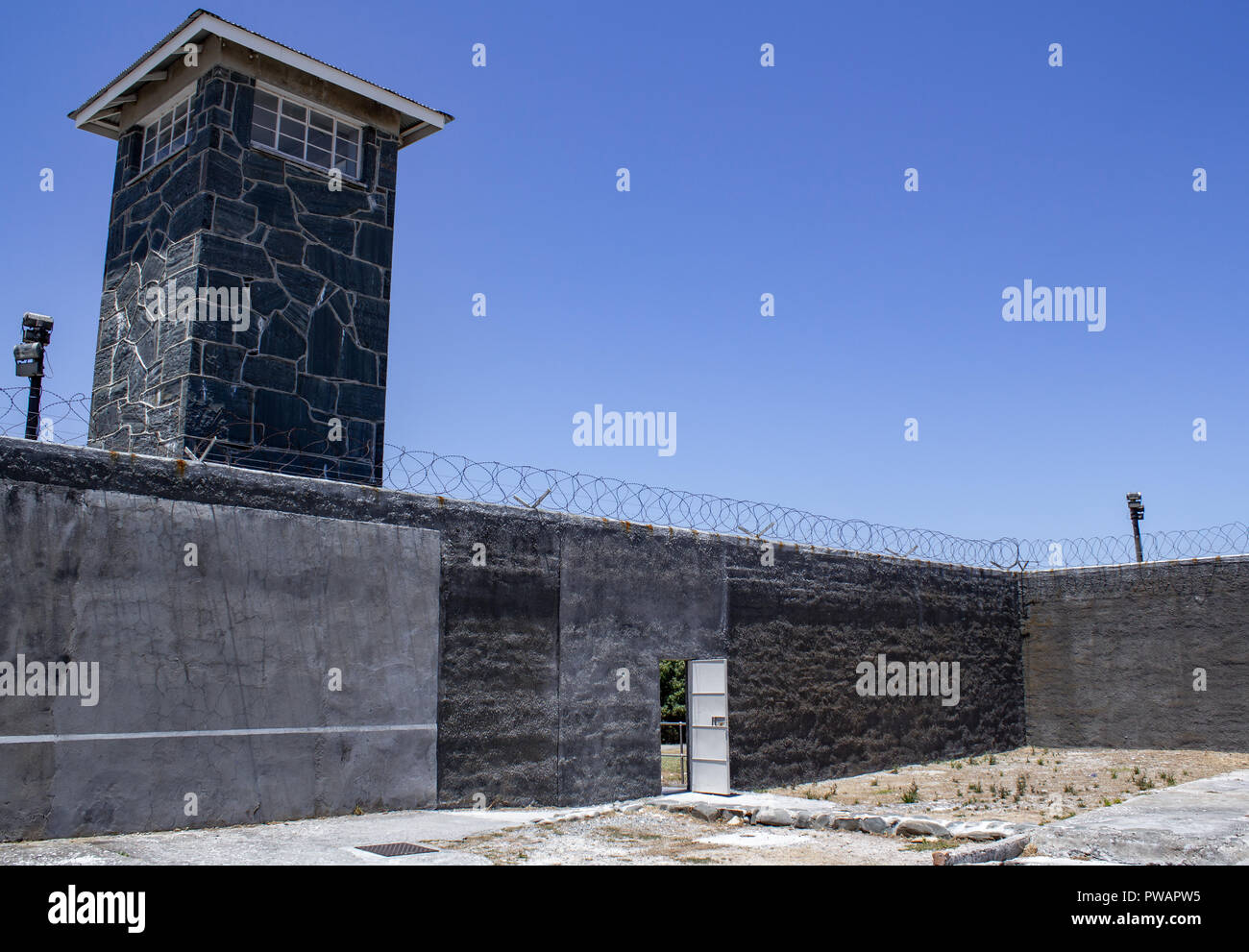 Robin Island Prison Stock Photo