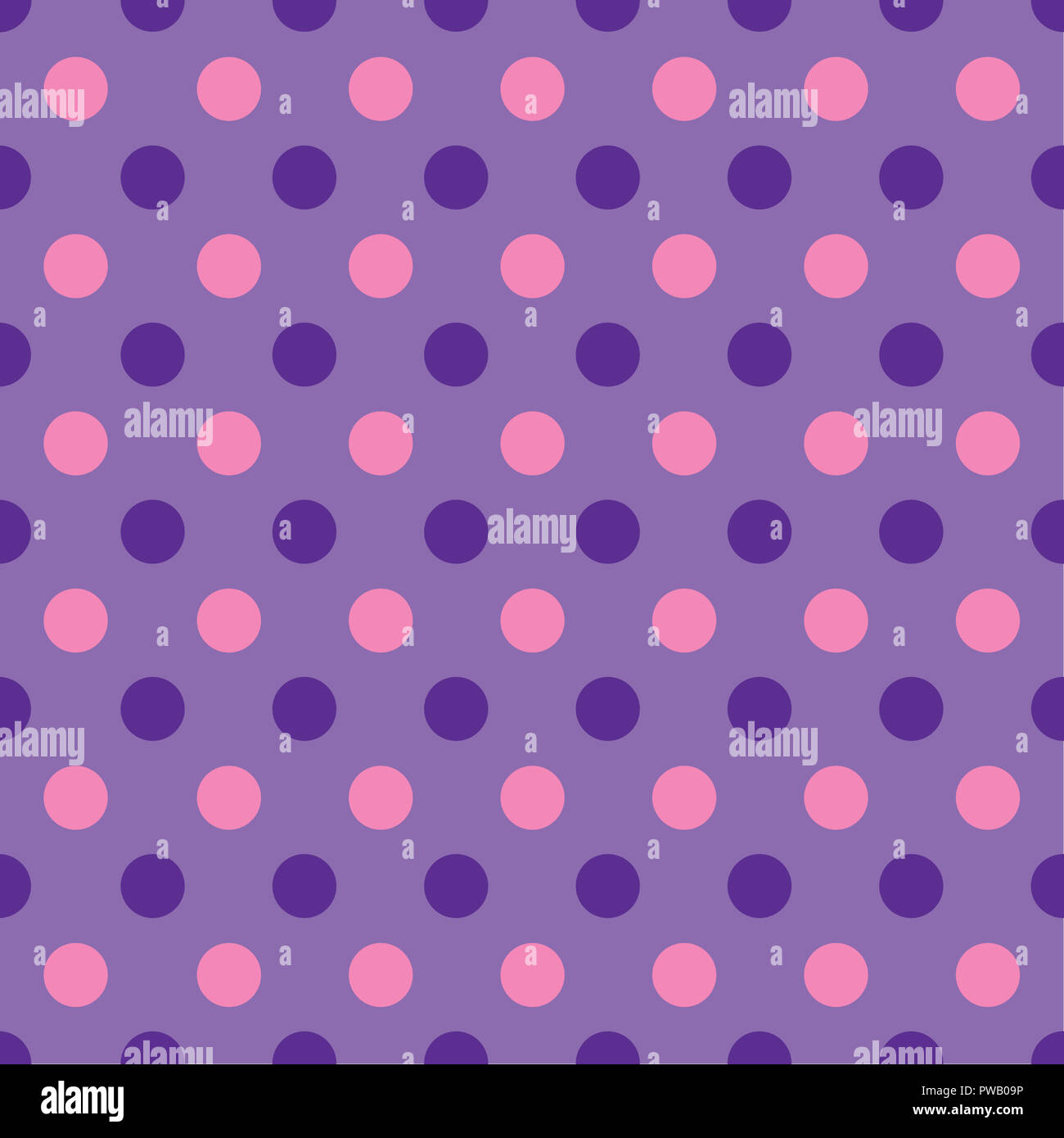 Seamless polka dots pattern texture background Stock Photo - Alamy