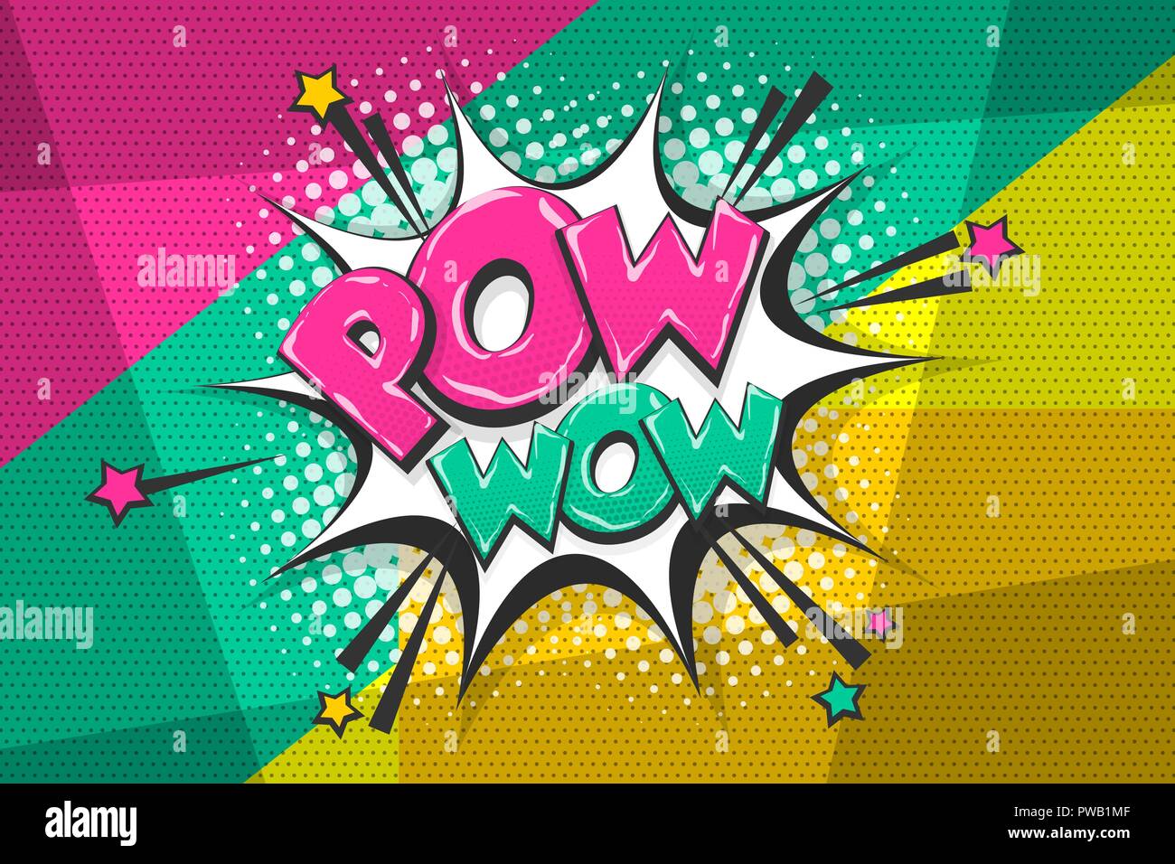 Pow wow Stock Vector Images - Alamy