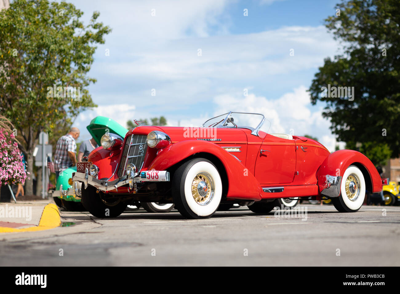 Downtown auburn indiana usa hi-res stock photography and images - Alamy