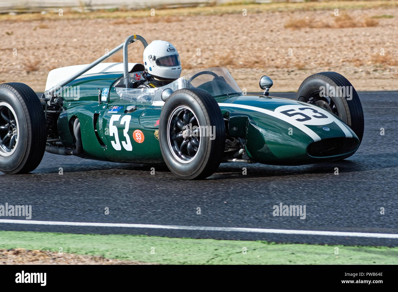 Vintage sports car driver association hires stock photography and