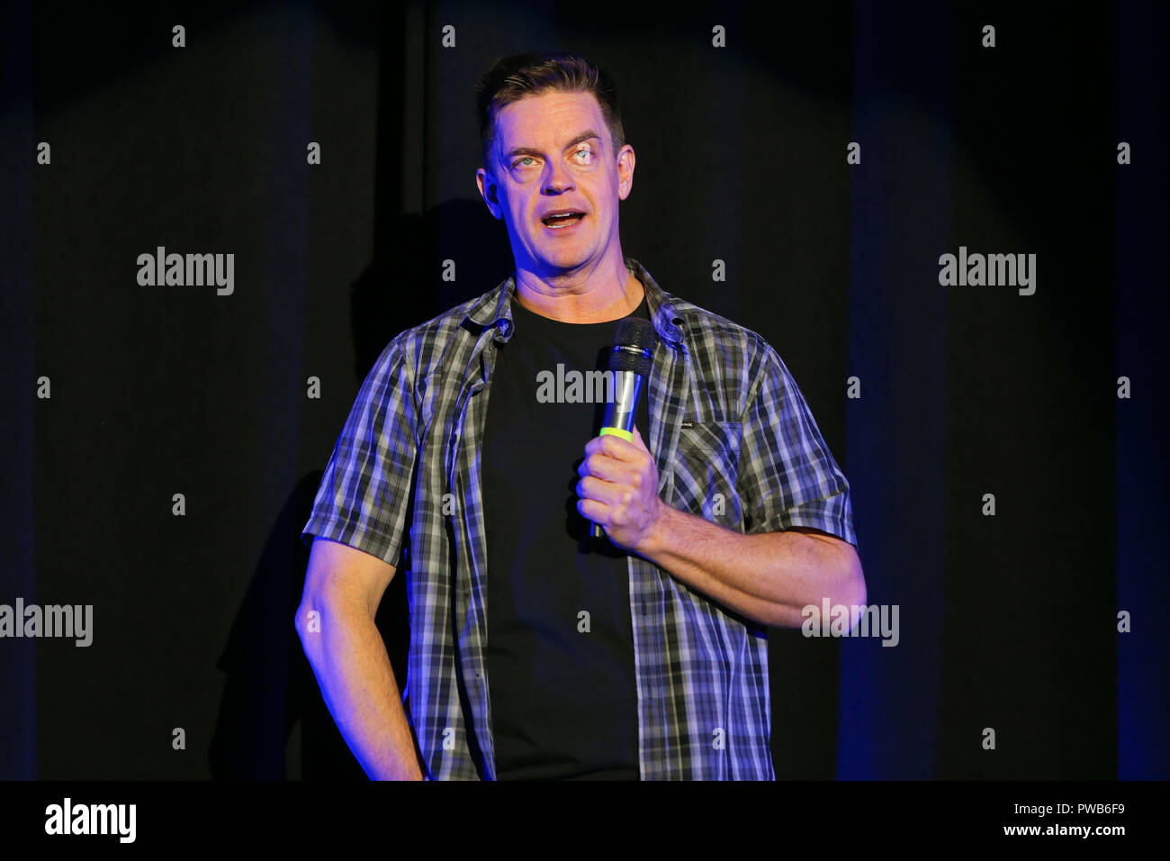 Huntington, New York, USA. 13 October 2018. Comedian Jim Breuer performs at the Paramount on October 13, 2018 in Huntington, New York. Credit: Debby Wong/Alamy Live News Stock Photo