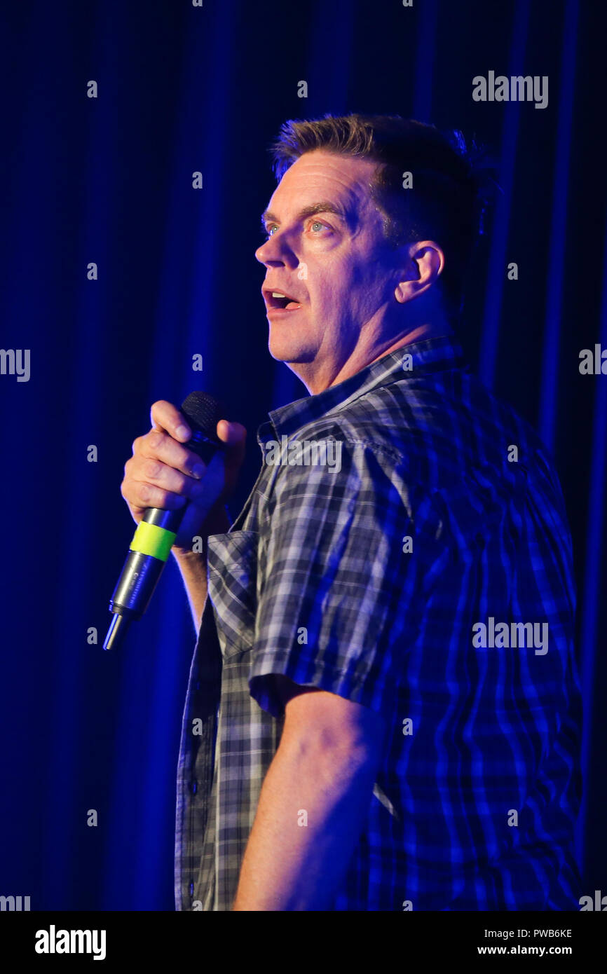 Huntington, New York, USA. 13 October 2018.Comedian Jim Breuer performs at the Paramount on October 13, 2018 in Huntington, New York. Credit: Debby Wong/Alamy Live News Stock Photo