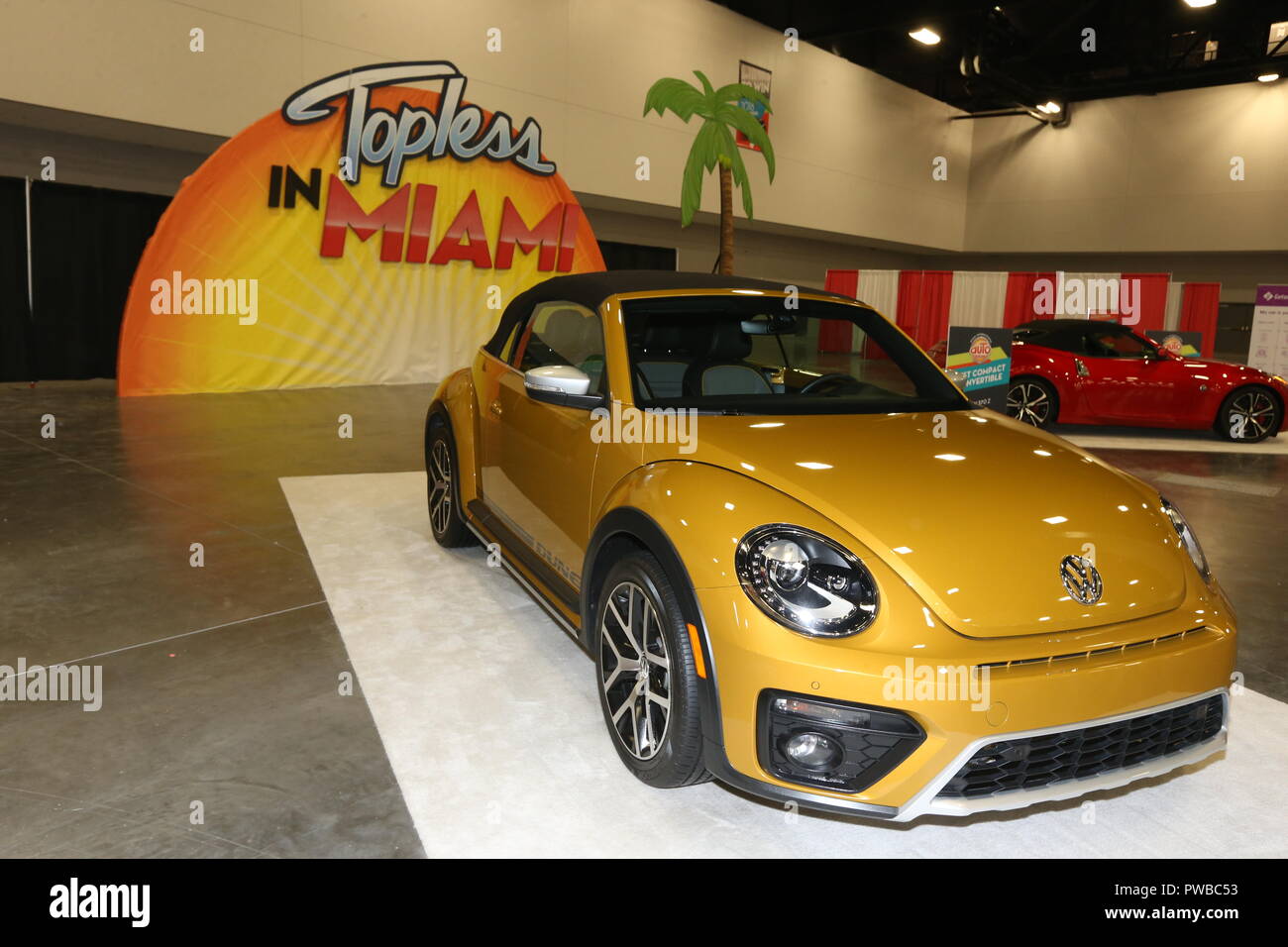 MIAMI BEACH, FL OCTOBER 13 Miami International Auto Show at the