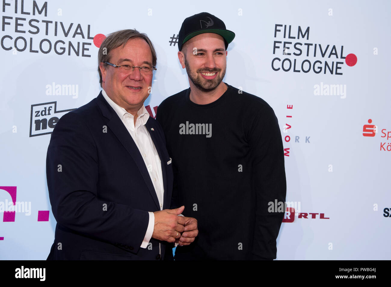 Cologne, Deutschland. 12th Oct, 2018. From left Armin LASCHET, State