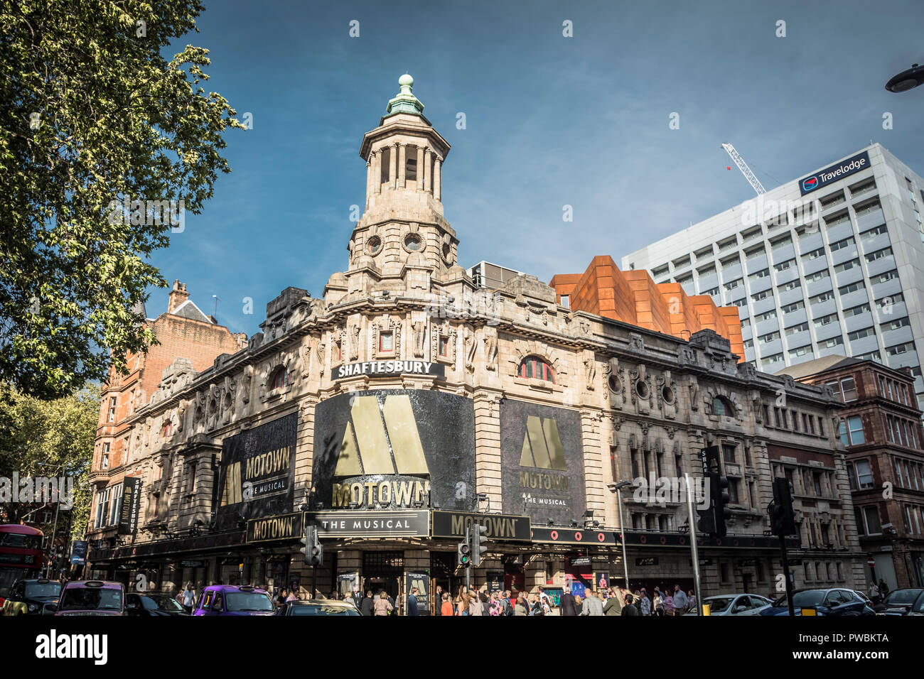 Motown the Musical at the Shaftesbury Theatre on Shaftesbury Avenue