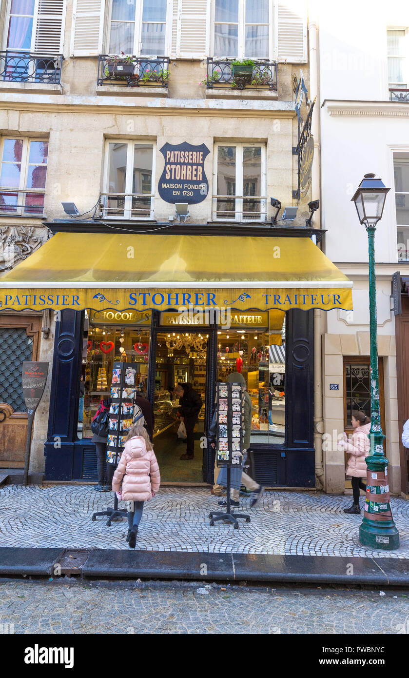 Stohrer is the Oldest cake shop In Paris located on famous