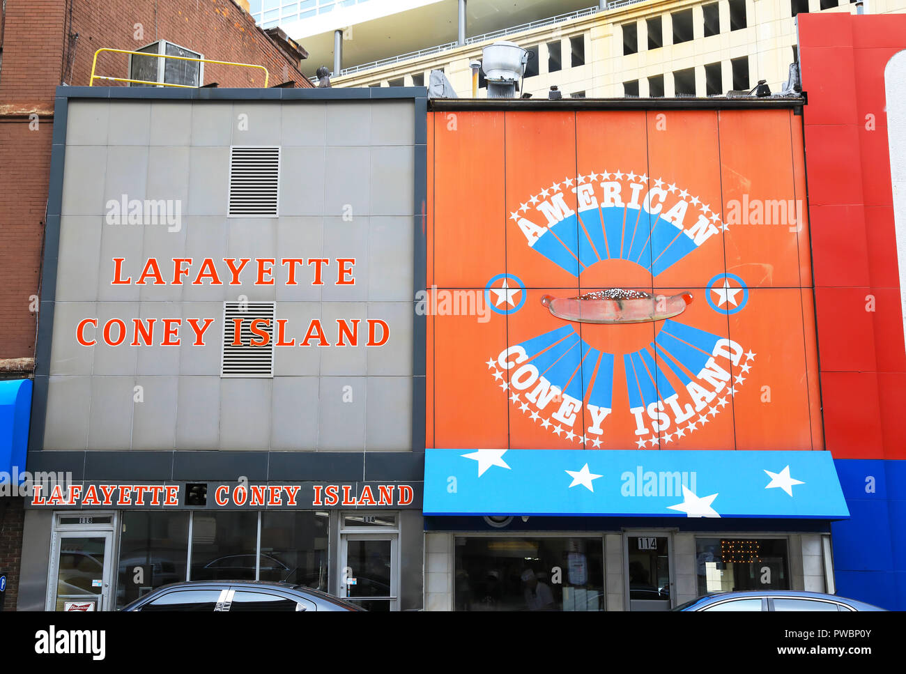 The original two Coney Islands, Greek American restaurants, in Detroit