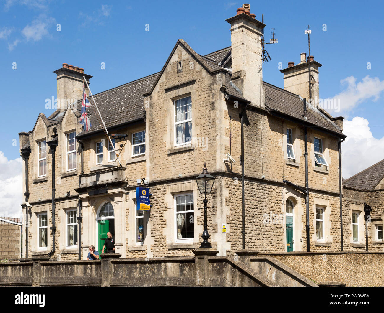Historic building of Melksham Liberal Club, Melksham, Wiltshire