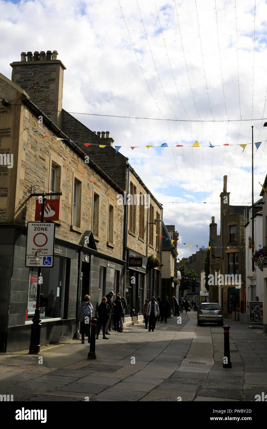 Kirkwall village, Scotland, Highlands, United Kingdom Stock Photo Alamy