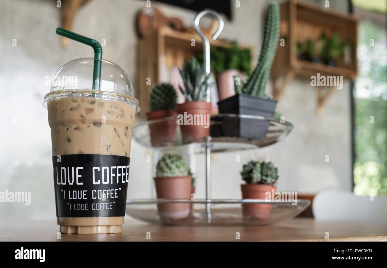 Coffee Design Label Glass Can | Iced Coffee Cup | Beer Glass | Espresso |  Mocha | Latte Soda Glass