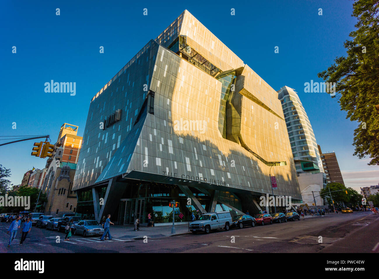 The Cooper Union for the Advancement of Science and Art 41 Cooper Square Manhattan_ New York, New York, USA Stock Photo