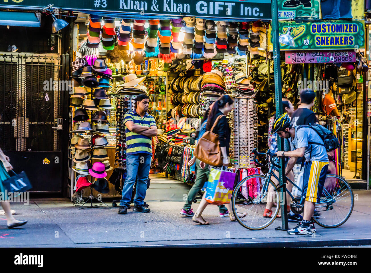 St marks place east village new york city hires stock photography and images Alamy