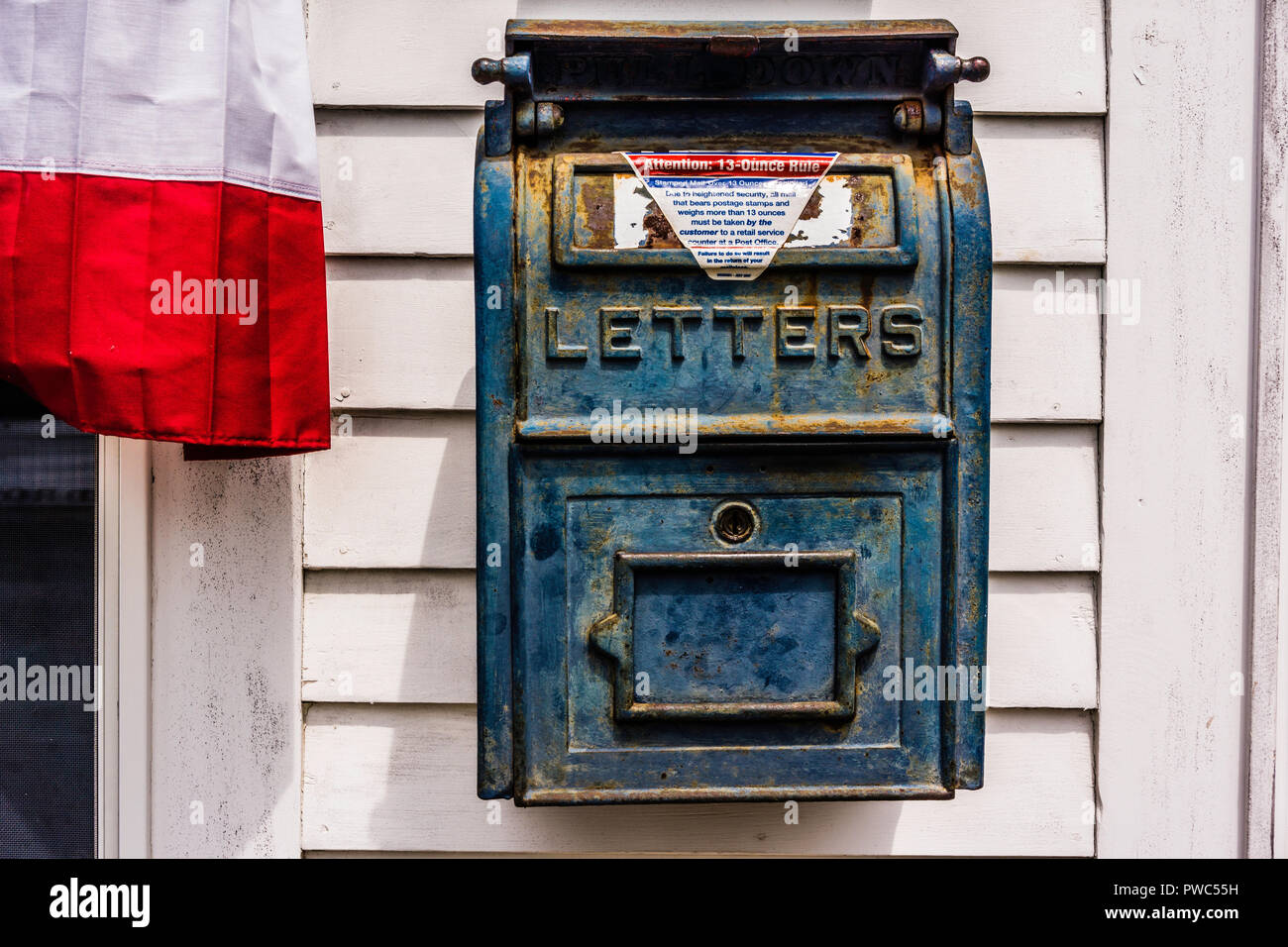 Letter Box US Post Office Colebrook, Connecticut, USA Stock Photo Alamy