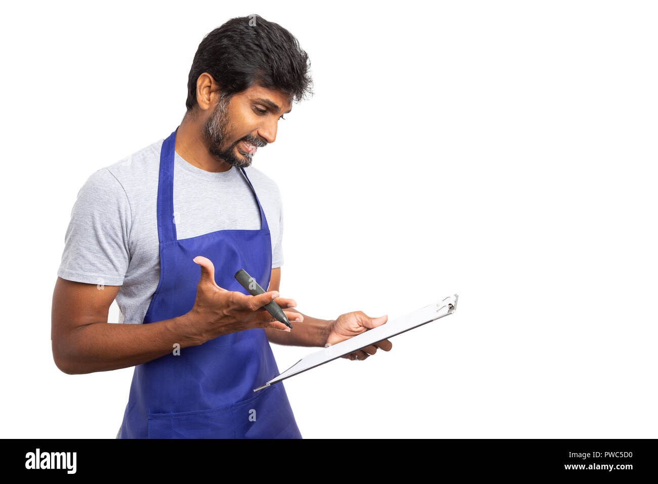Supermarket employee and manager hi-res stock photography and images ...