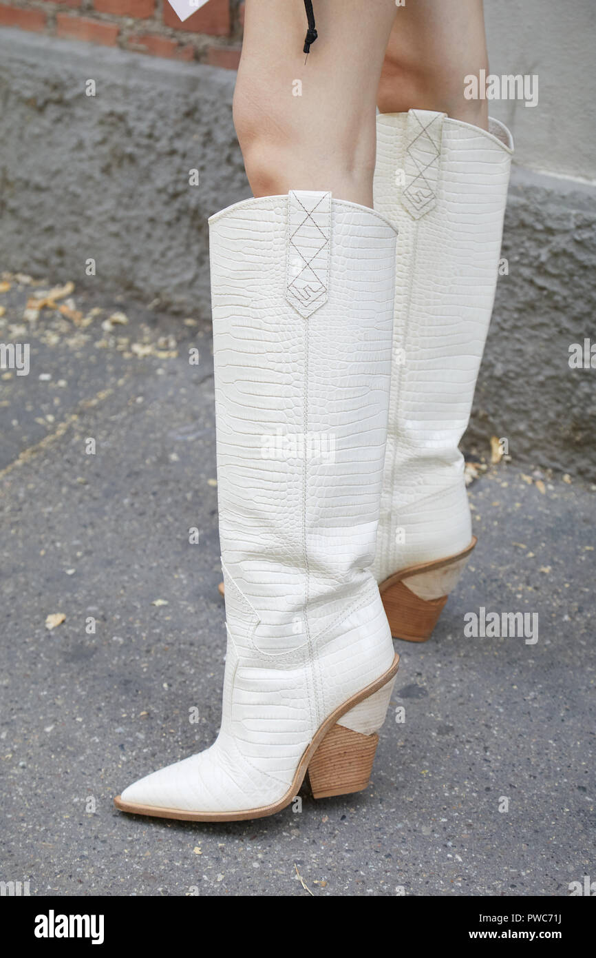white fendi boots