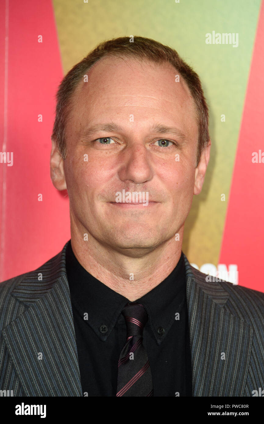 Phil Hay attending the Destroyer Premiere as part of the BFI London Film Festival, at the Vue Cinema in Leicester Square, London. Sunday October 14th, 2018 Stock Photo