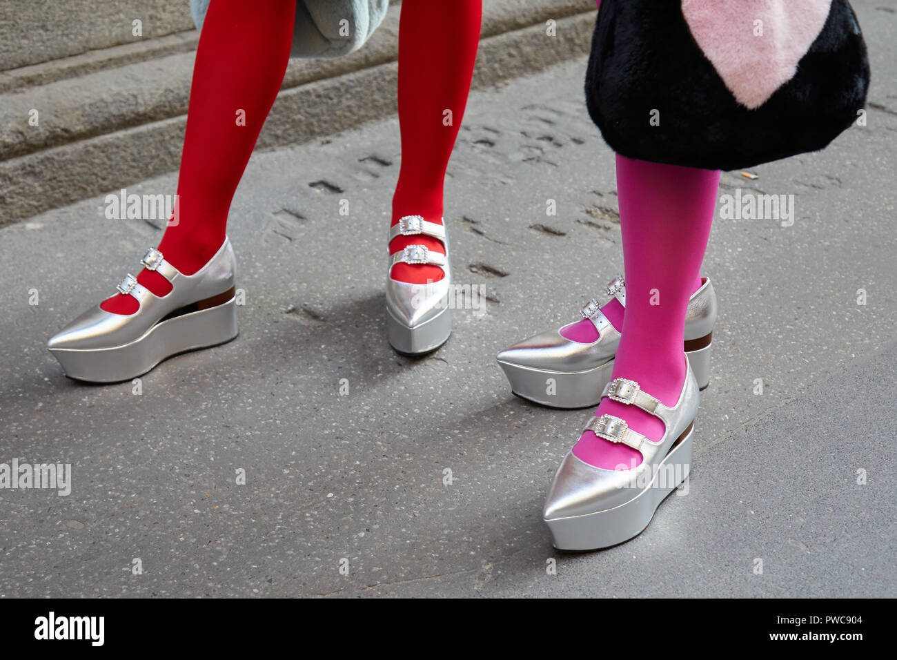 Pink stockings hi-res stock photography and images - Alamy