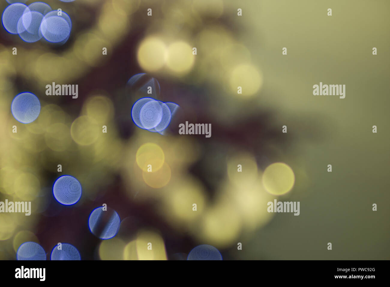Christmas background of lights in color Stock Photo - Alamy