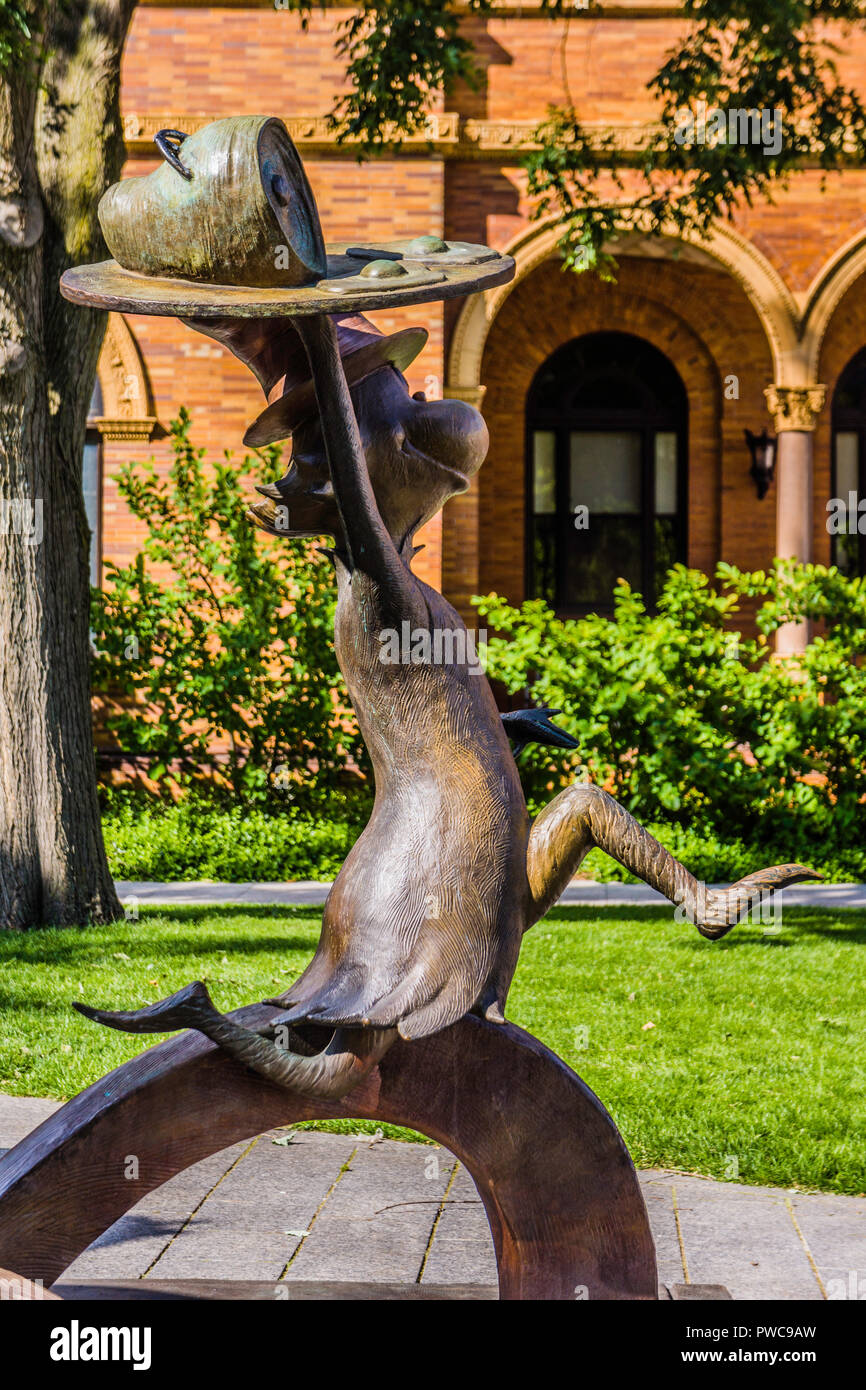 Dr. Seuss National Memorial Sculpture Garden Springfield, Massachusetts